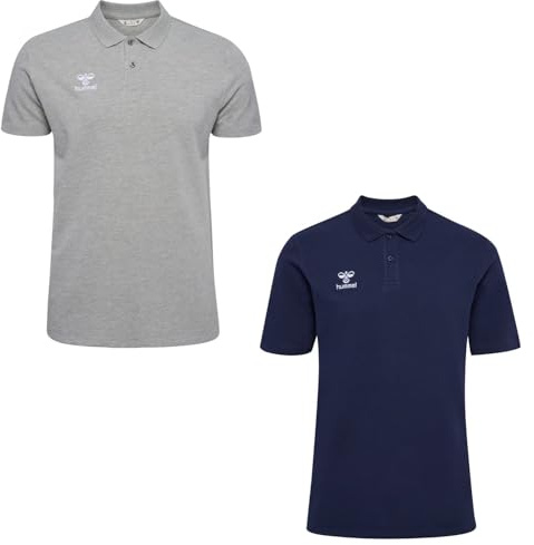 hummel Herren Poloshirt hmlGO 2.0 Polo 2er Pack 224831-2006-7026 S