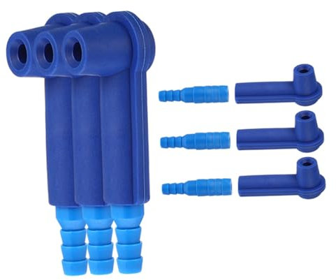 MUCKLILY 6stücke Bremsflüssigkeitswechsel Werkzeug Mit Entlüftern Und Anschlüssen Für Auto Und LKW Ölentlüftungsadapter Zum Saugen Und Entleeren Von Bremsflüssigkeit