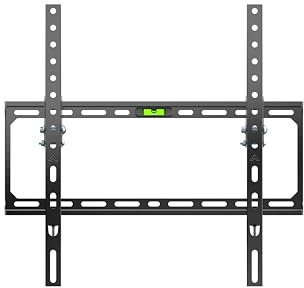 iggual Soporte a Pared Inclinable para Televisión o Monitor -Soporta Pantalla,TV, Monitor de 21 a 75 Pulgadas y Peso máx. de 45 Kg. -Distancia a Pared 2,2cm -VESA de 75x75mm a 400x400mm- SPTV15-L