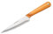 nutrifresh Easy Prep 12.5cm Utility Knife - Stainless Steel Hollow Ground Blade with Serrated Tip & Balanced Ergonomic Handle for Versatile Everyday Cutting