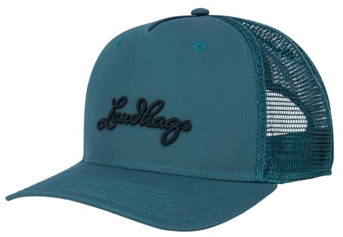 Lundhags Herren Damen Unisex Cap Mütze Kopfbedeckung Trucker Cap, Farbe:Blau, Artikel:-76400 Denim Blue