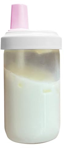 Generico Tazza Di Paglia Da Tè Al Latte Trasparente Da 500 Ml Con Coperchio, Bevande In Plastica Riutilizzabili Per Tumbler Da Tè A Bolle Per Lega