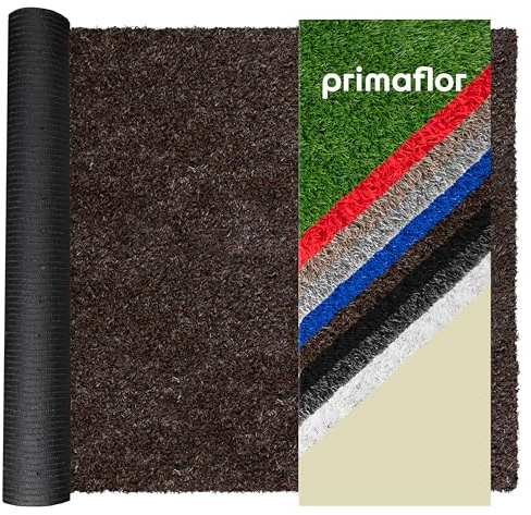 Primaflor Kunstrasen Expo B1 | Braun | 200x100 cm | Outdoor Bodenbelag | 22 mm Gesamthöhe, Brandschutzklasse Cfl-s1, UV-beständig und wasserdurchlässig; für Messe, Event, Balkon und Terrasse