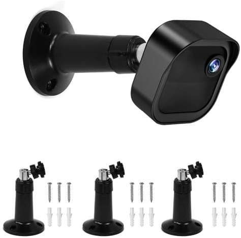 Ulluthu 4 Stück Blink Outdoor Kamera Halterung, 360° Verstellbare Kamera Wandhalterung Blink Kamerahalterung Montagehalterung für die Blink Outdoor Kamera, Blink Mini 2, Blink XT/XT2