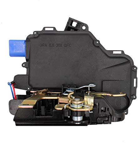 TOOWGM Trasera izquierda actuador de bloqueo de puerta mecanismo central 6 pines Para VW Polo Transporter T5 New Beetle Para Seat Ibiza Cordoba Para Skoda Fabia Superb Roomster 3B4839015AN 3B4839015AG