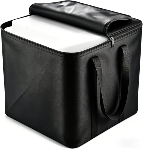 Xygobla Camping Toilet Storage Bag Zip Cover | 44x43x38cm Universal Washable Toilet Protector Carry Bag with Zipper Portable Case Fits Porta Potti 165 365 145 Caravan