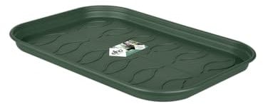 Elho Green Basics Soucoupe pour Plateau de Culture, Vert, Taille M
