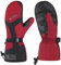 EXski Skihandschuhe Herren Damen Wasserdicht Warm Fausthandschuhe Damen Snowboardhandschuhe Fäustlinge Winter Handschuhe Red M