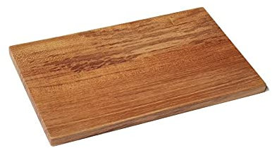 BioMaderas® Tagliere per colazione in teak N°101 FSC certificato 100%, 25 x 15 x 1,3 cm