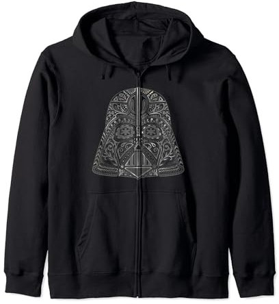 Star Wars Darth Vader Grey Day Of Vader Sugar Skull Sudadera con Capucha
