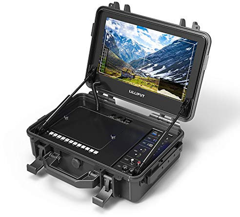 BM120-4KS LILLIPUT Monitor 12,5 4K 3D LUTS e HDR con FLIGHT CASE