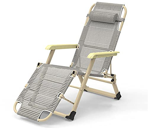 BEDSETS klappbare Sonnenliege Relaxliege Liegestuhl Sonnenliege Einzelbett Siesta Klappstuhl Outdoor Strandkorb Begleitendes Bett Büro Mittagspause Garten Sonnenliege (A9)