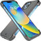 Handyhülle für iPhone 13 pro max [Flex-Serie] Freiliegende Seiten für Komfort, Aramidfaser, MagSafe-kompatibel, schützende erhöhte Ecken, schlanke, rahmenlose Schutzhülle für iPhone 13 pro max 6.7