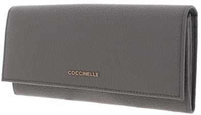 Coccinelle Metallic Soft Wallet Stone