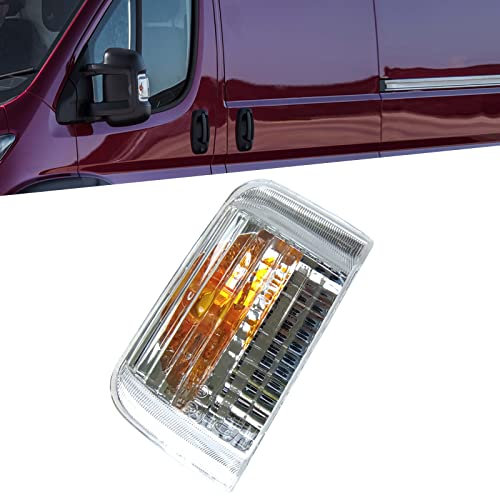 KYYET Rückspiegel-Blinker, Blinker, kompatibel mit Citroen Jumper Relais, Peugeot Boxer, Fiat Ducato (Links)