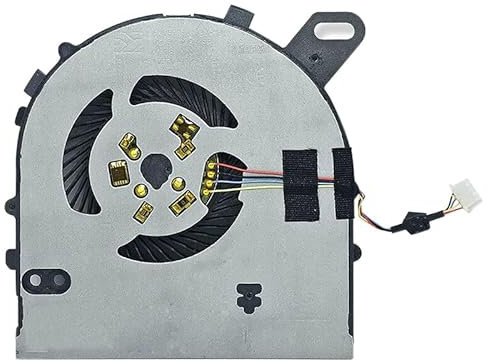 CPU Cooling Fan Replacement Compatible With Dell Inspiron 15 15-7560 Vostro 5468 5568 4pin Power Supply DC 5V