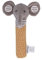 Sterntaler Baby Unisex Greif Quietsche Baby Greif-Quietsche Elefant Eddy - Stabquietsche, Activity-Spirale, Greifling - hellbraun, Rost