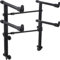 COHEALI Metal Keyboard Rack and Holder - 2 Tier Double Brackets Piano Keyboard Stand