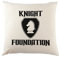 Urban Backwoods White Knight Foundation Logo Kissen Dekokissen