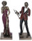 Deko Figuren Jazz Musiker Sänger und Sängerin H 29-30 cm Dekofigur Jazz Band Musiker Parastone