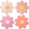 AimFun Daisy Pappteller Groovy Party Teller Einwegteller 22,9 cm Blumenform Speiseteller Retro Boho Hippie Teller für Geburtstag Babyparty Hochzeit Brautparty Dekor Supplies (36, Groovy)