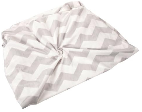 BESTonZON Wickelunterlagenbezug Wickelauflage Für Babys Wickeltischauflage Für Babys Wickelunterlage Für Babys Grauer Schminktisch Graue Kommode Pad-Abdeckung Reisen Polyesterfaser Waschbar