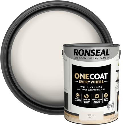Ronseal One Coat Everywhere Paint Linen Matt 5L