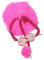 CORHAD Straußen Marionette Puppen Für Kinder Puppentheater Für Kinder Tiere Marionetten Straußen Kuscheltiere Straußenpuppenspielzeug Handpuppe Marionette Flamingo-Puppen Plüsch Rosa