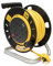 STANLEY 25M Semi-Enclosed Cable Reel Comes with Four 240V sockets and Two USB - Design Helps to Prevent Damage to The Cable When in Transit or Storage Overload Protection System
