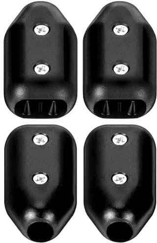 Rinteea 4 morsetti per corda, morsetti riutilizzabili da 3/8 pollici, adatti per corde in nylon da 7-8 mm o corde intrecciate