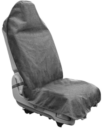 LNGJIN Sitzschoner Auto Vordersitze Frottee Stoff,Anti Schwitz Autositzbezug,Frottee Autositzbezüge,Autositzschoner Vordersitz universal,Sportsitz Kissen, schweiß absorbierendes Handtuch Kissen