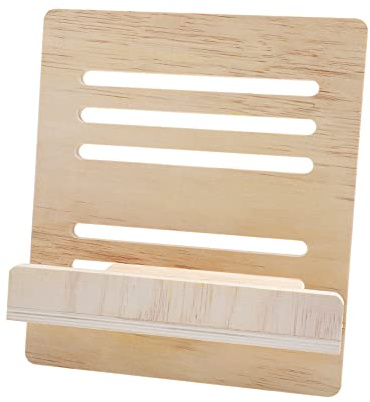 Ipetboom Holz Buchständer Klappbar Desktop Leseständer Multifunktionaler Musiknotenhalter Kompakt Für Homeoffice Und Studium