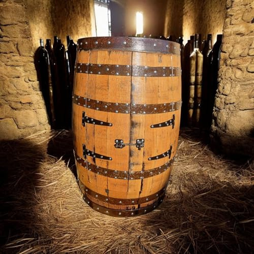 Whisky Barrel Scotch Reclaimed Cask - Drinks Cabinet - Oak Barrel - Mini Bar