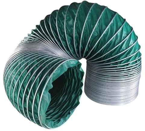 1pc Flexible Insulated Ducting Hose for Ventilation, Cuttable HVAC Duct for Exhaust Fans, Ideal for Kitchens, Bathrooms(L4.3mxID150mm)