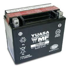 BATTERIA YUASA (YTX12-BS) KAWASAKI KLE VERSYS (ABS) 650 2009