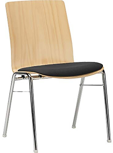 prosedia Holzschalenstuhl Balanto B41AMH012324 Polster sw (B41AMH012324)