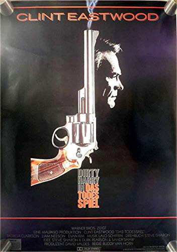 Dirty Harry und das Todesspiel - Filmplakat A1 84x60cm
