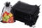 Stratalife 100 Stück 12,7 x 17,8 cm schwarze Organza-Beutel mit Kordelzug für Aufbewahrung, Hochzeit, Party, Geschenkbeutel, Schmuck, Geschenktüten (schwarz, 12,7 x 17,8 cm)