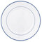 Arcoroc Rest. F/azul Set 6 Platos Postre Opal 19,5cm Opal Apto Microondas Resistente Al Choque Térmico Reciclable