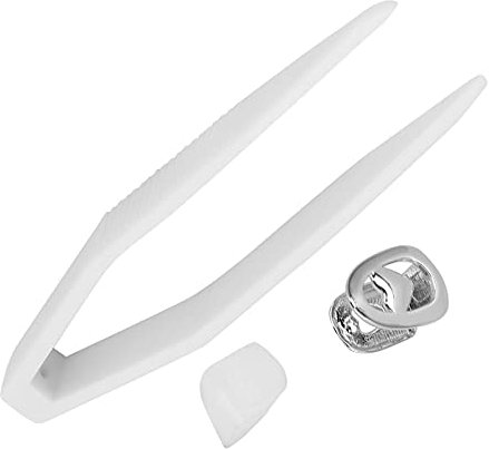 Hip Hop Halloween Falschzahn Dekoration Modischer Kupfer Zahn Silber Glossy Teeth für Festival Party Kostüm Accessoire
