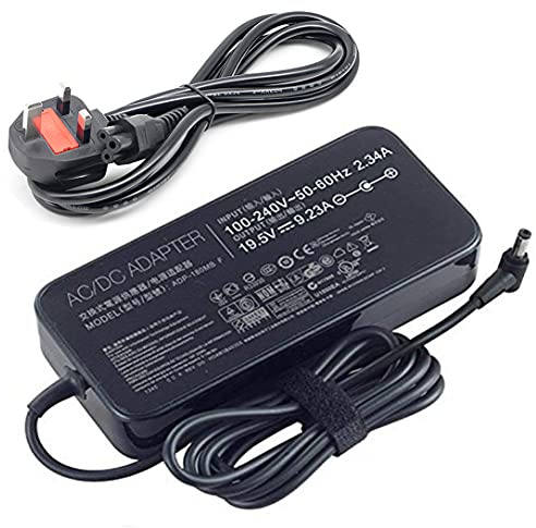 19.5V 9.23A 180W Laptop Charger Compatible for ASUS ROG G750JW G750JX G751JL G751JM G750JM G751JM G750JS G-Series Gaming Laptop AC Power Adapter