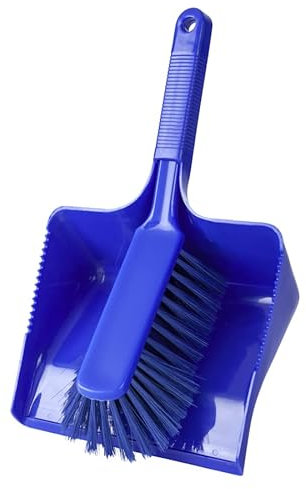 Hag Bürsten FC88922U Kehrgarnitur, Ungeschlitztes Fasernende, Blau, 5 Stück