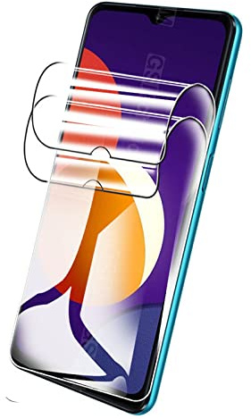 Hydrogel Film 2 Stk Für Samsung Galaxy A40 A405FN/DS 5.9inch Hochempfindliche Schutzfolie Flexible Transparente TPU-Displayschutzfolien Volle Abdeckung KEIN gehärtetes Glas