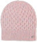 FRAAS Beanie Damen Mütze - Strickmütze mit 3D-Effekt - Hochwertige Wintermütze - Kopfbedeckung mit Waben-Muster Pale Rose