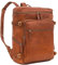 STILORD 'Alvar' Businessrucksack Herren und Damen Leder mit Laptop-Fach bis 15,6' Studenten-Rucksack Laptoprucksack Cityrucksack Echtleder, Farbe:maraska - braun