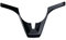 CHAOBAO Auto Styling Lenkrad Trim Abdeckung Chrom Aufkleber Auto Zubehör Fit for Chevrolet Cruze Trax Tracker Sonic Onix Aveo Orlando Abdeckleisten Aufkleber (Color : Black)