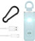 Aoreun Taschenalarm, Upgraded Version Persönlicher Alarm,Taschenalarm Schlüsselanhänger mit Stroboskop LED Blitzlicht-Signal 130dB Panik Alarm Selbstverteidigung, Notfallalarm die ganze Familie - Blau