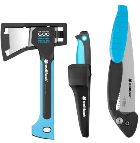 Cellfast Ensemble Pratique d'outils de Camping ENERGO.