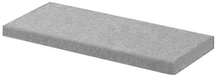 DIXII Bankkissen in individueller Größe, mit rutschfester Unterseite, weich, atmungsaktiv, für Küche, Schlafzimmer, bequem, praktisches Sofa-Sitzkissen