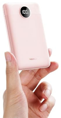 Batterie Externe Charge Rapide 10000mAh, VEEKTOMX POWER BANK 22.5 W Mini Batterie Externe Puissante, PD 3.0 & QC 3.0, Compacte et Légère, Chargeur Portable USB C, Compatible avec iPhone Samsung etc
